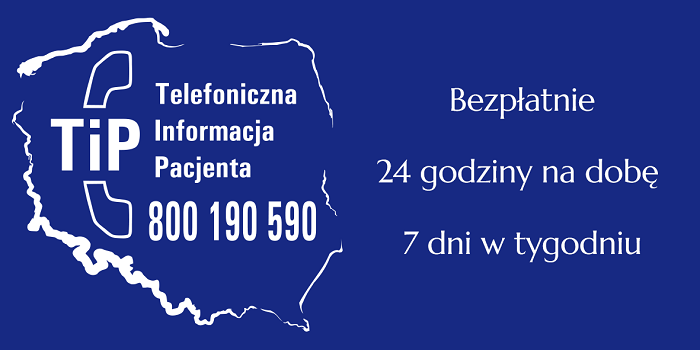 Telefoniczna Informacja Pacjenta 800 190 590